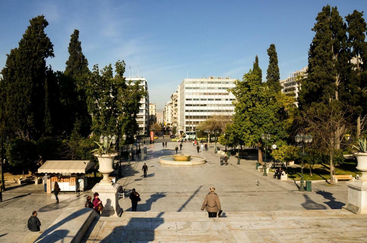 Athens Heart, Syntagma Metro Studio Exteriér fotografie